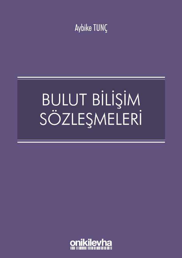 Kitap Kapağı  Bulut Bilişim Sözleşmeleri