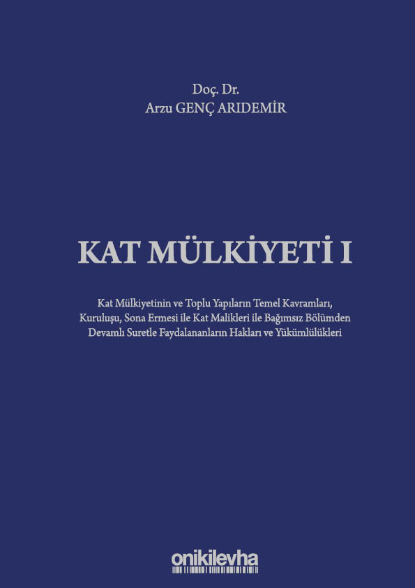 Kitap Kapağı  Kat Mülkiyeti I