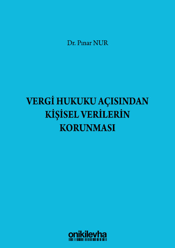 Kitap Kapağı  Vergi Hukuku Açısından Kişisel Verilerin Korunması