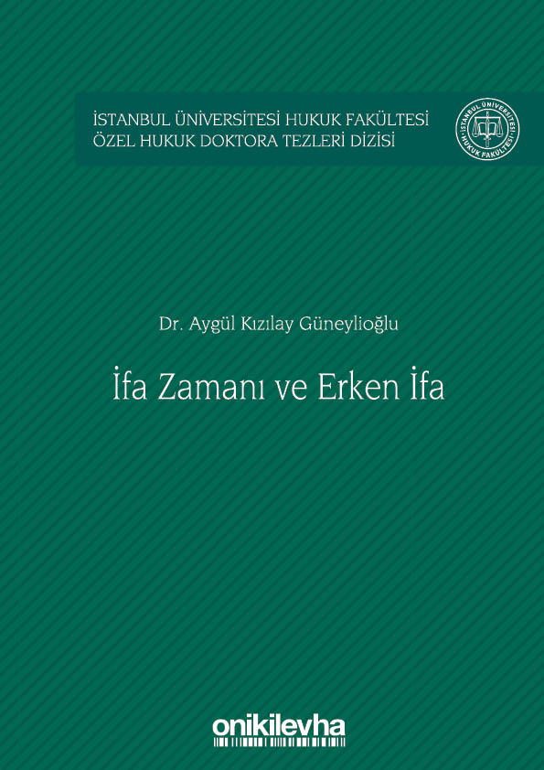 Kitap Kapağı  İfa Zamanı ve Erken İfa