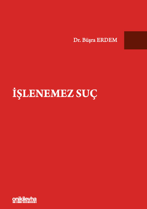 Kitap Kapağı  İşlenemez Suç