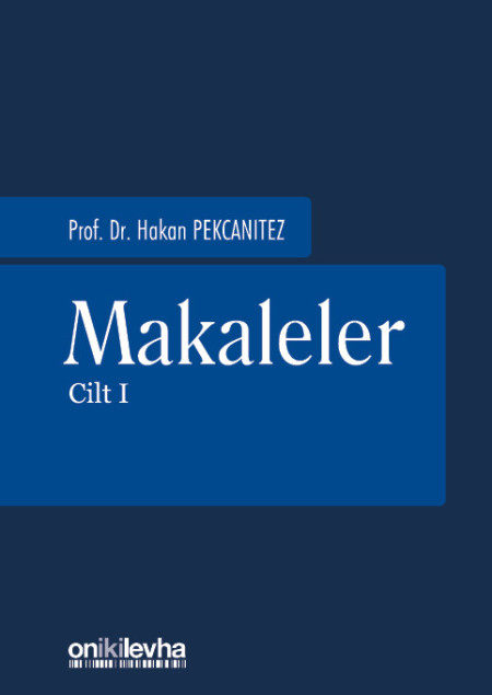 Kitap Kapağı  Makaleler -  Cilt I