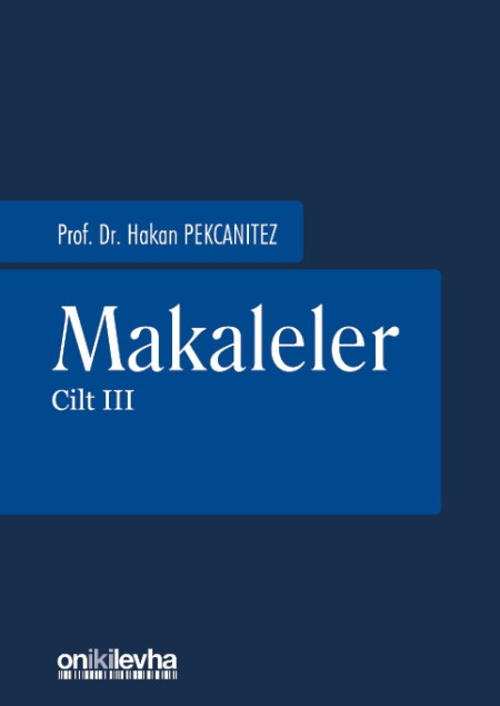 Kitap Kapağı  Makaleler - Cilt III