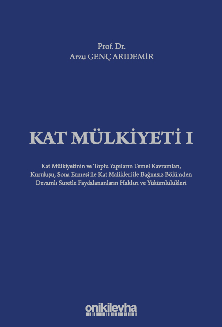 Kitap Kapağı  Kat Mülkiyeti I