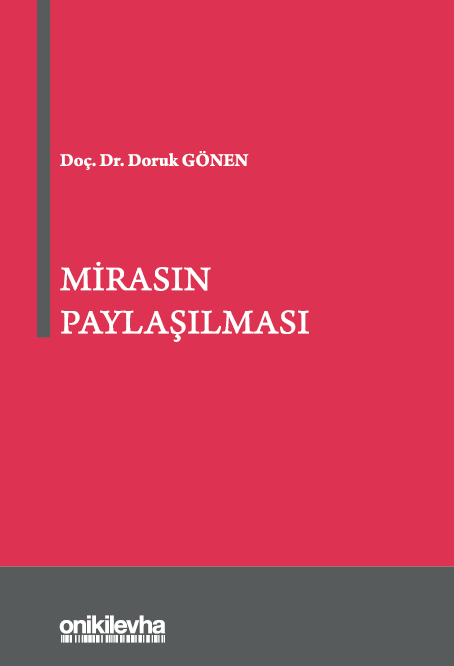 Kitap Kapağı  Mirasın Paylaşılması